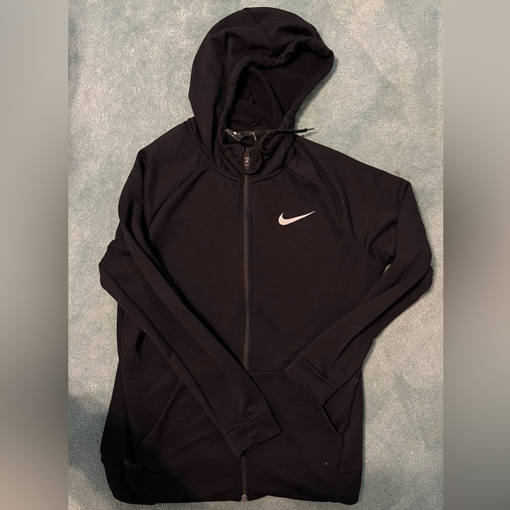 Black NIKE zip up
